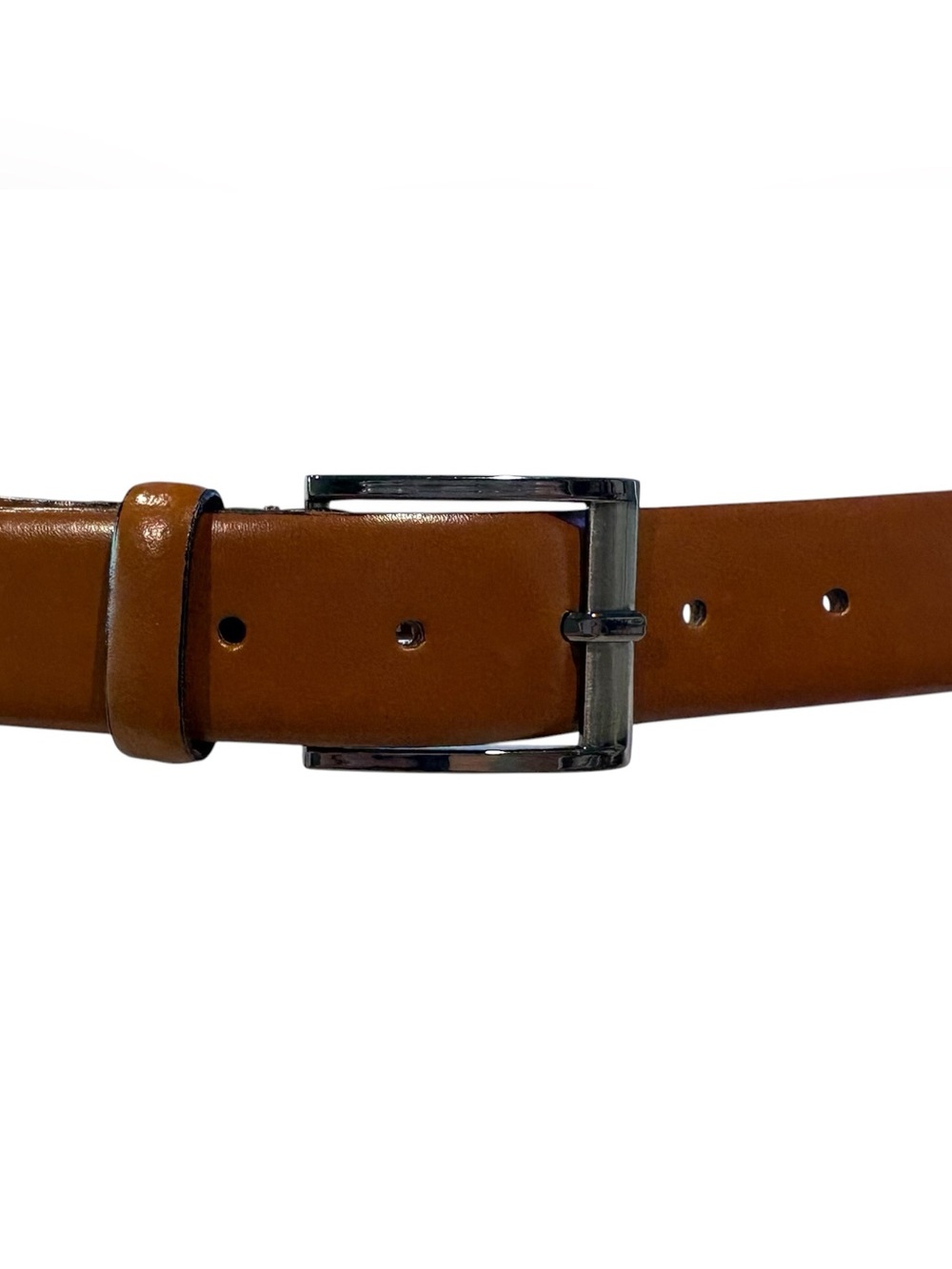 Trafalgar - Cameron Men's Leather Dress Belt. Size 42. 35 mm. Tan Cognac